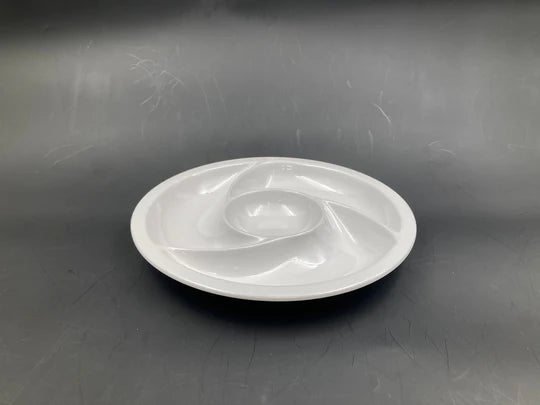 5 compartments Tornado divided dish 9.4" size 24 cm