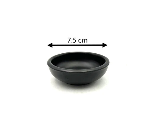 Small Sauce Bowl 7.5 cm Mat Black Melamine