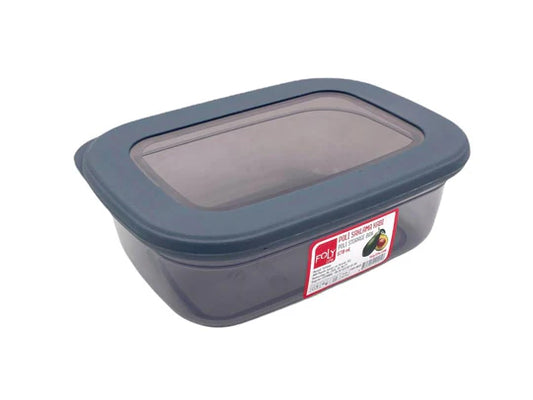 670 ml Poli Food Storage Box with Silicon Rim Cover