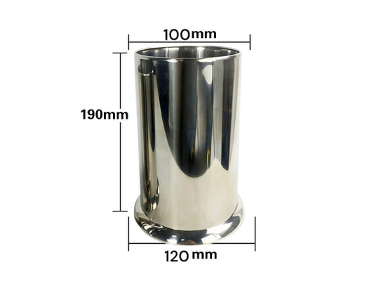 Stainless Steel Utensils and Straws Holder