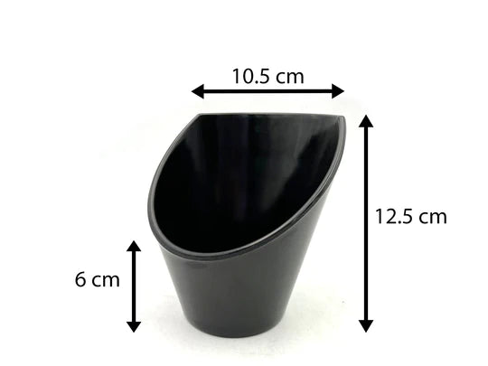 Small Presentation Bowl 10.5 x 12.5 cm for Fries Snacks
