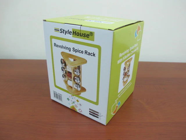 9 Pieces Rotating spice rack