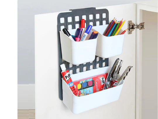 Adjustable Hanging Organiser 3 baskets