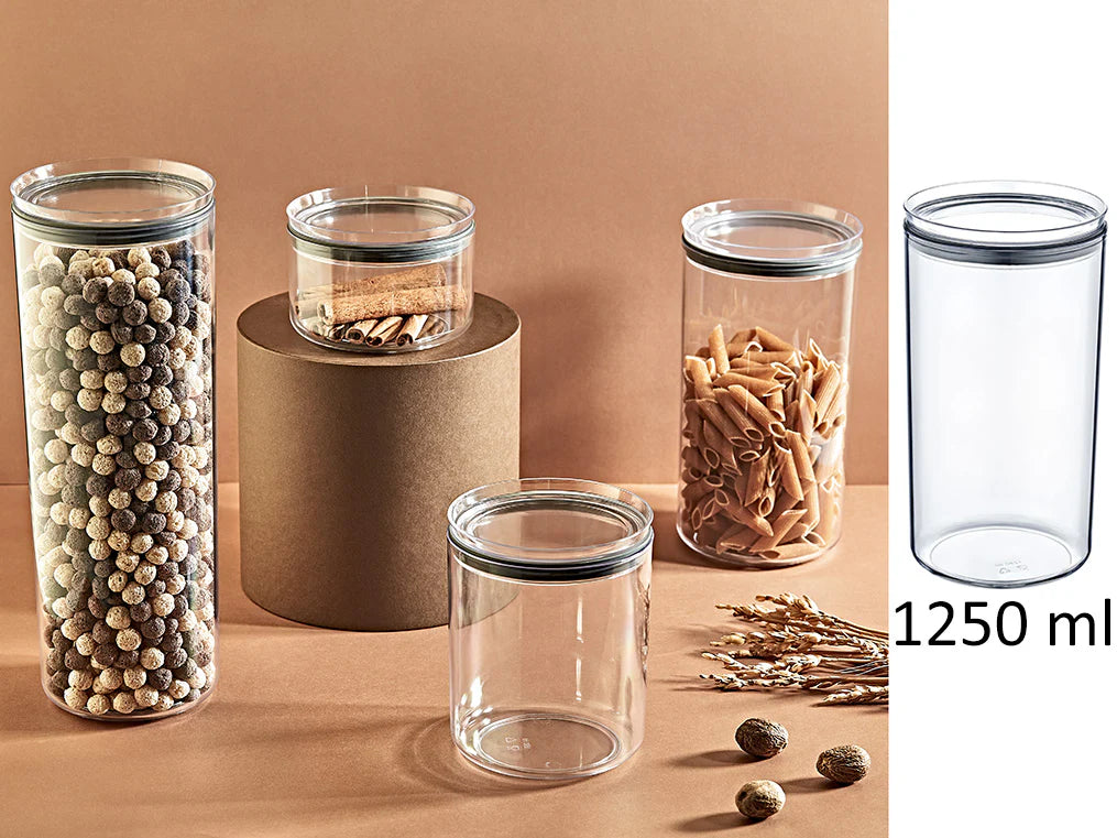 Airtight Round Food Jar 1.25 lt
