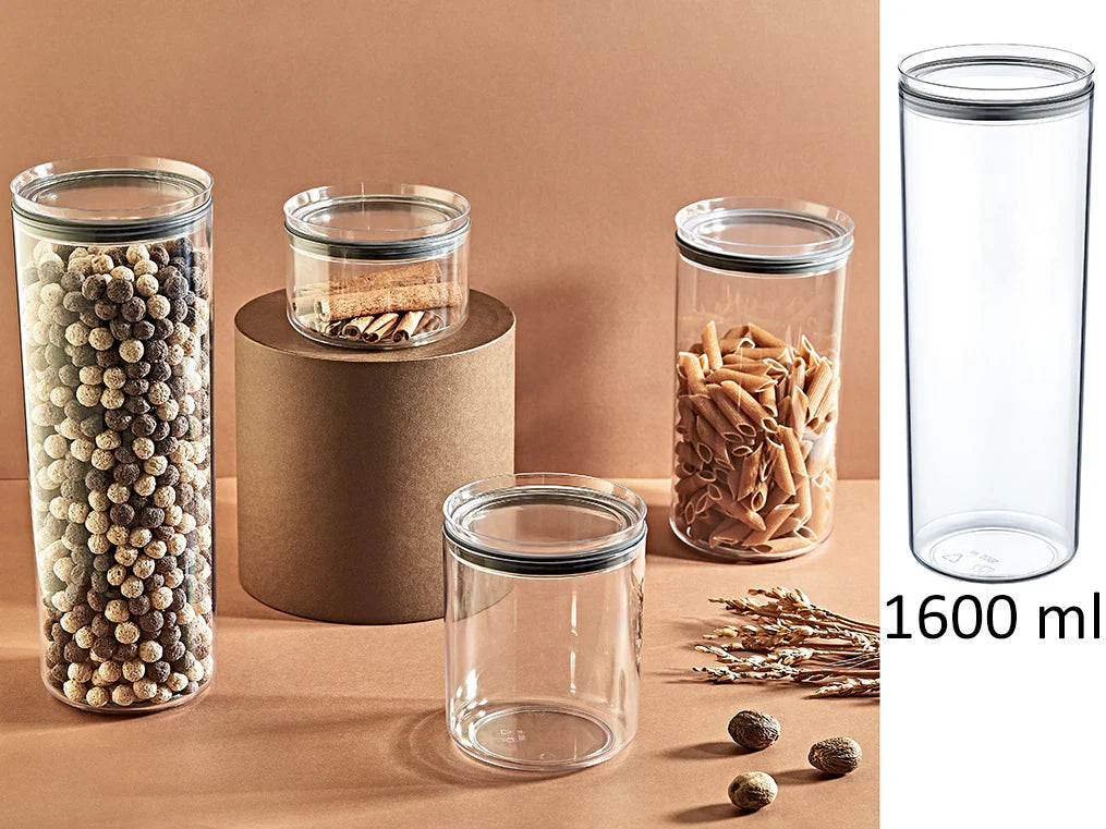 Airtight Round Food Jar 1.6 lt