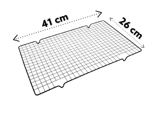 Black Cooling Rack 41x25 cm