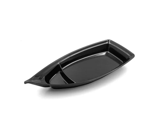 Boat Shape Melamine Serving Plate 33.1 cm