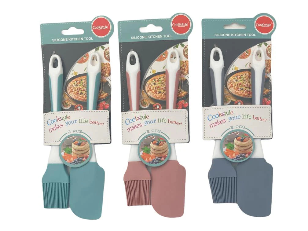 Brush and Spatula Silicone Set