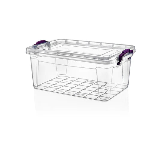 Clear Storage Box; 13.7 lt