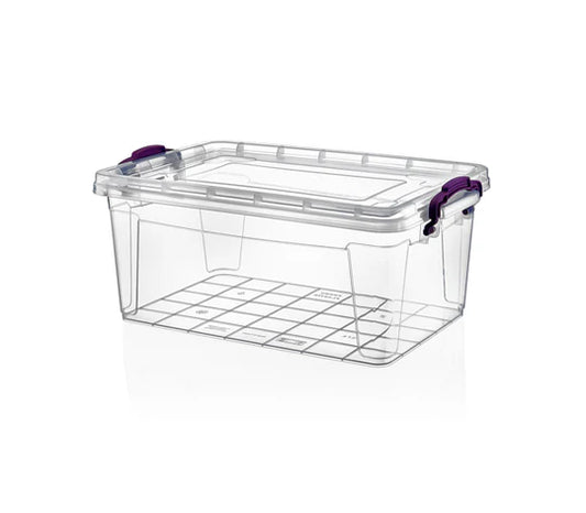 Clear Storage Box; 13.7 lt