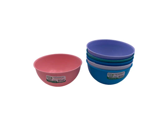 Colorful Roud Bowl; 0.5 lt