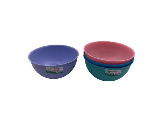 Colorful Round Bowl; 1 lt