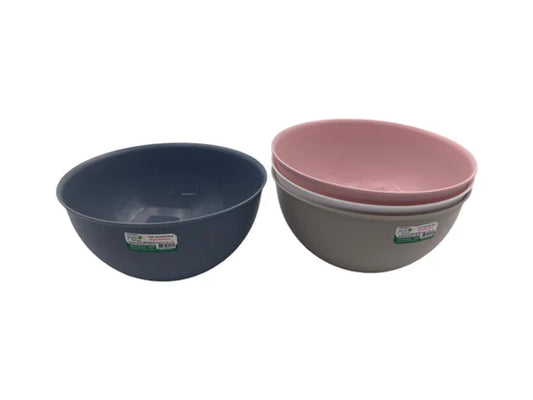 Colorful Round Bowl; 3 lt