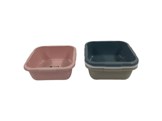 Colorful Squared Bowl; 6 lt