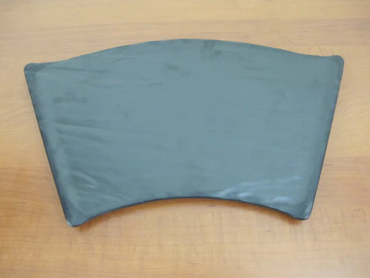 Curved Rectangular Melamine Plate 44.5 cm