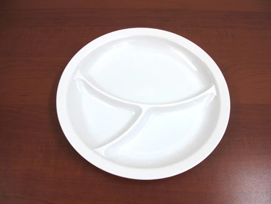 Divided melamine Plate 3 Parts
