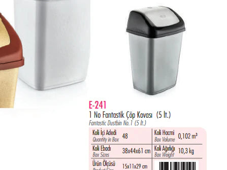 Fantastic Dustbin; 5 lt