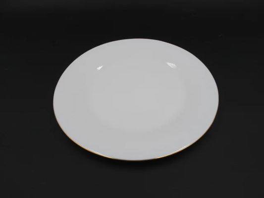 Fine Opal Dinner Plate 10" Gold