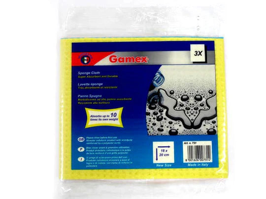 Gamex Sponge Clothes pack of 3