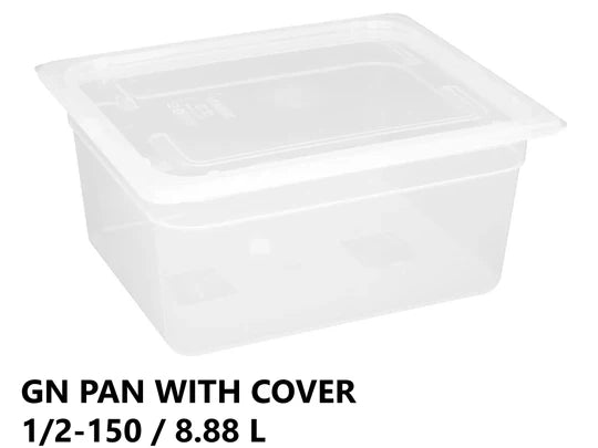 Gastronorm Plastic Storage Container 1/2 150 mm - 8.88 L