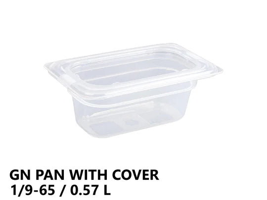Gastronorm Plastic Storage Container 1/9 65 mm - 0.57L