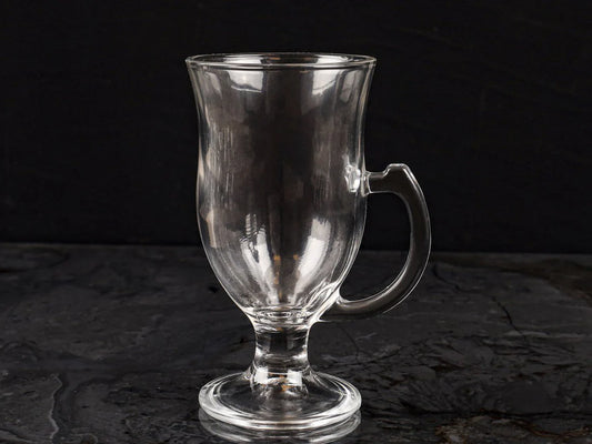 Glass Irish Coffee Mug 23.5 CL X3