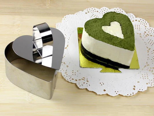 Heart Cake Ring with pusher