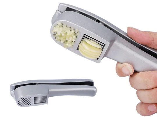Heavy Duty Garlic Press and Cutter