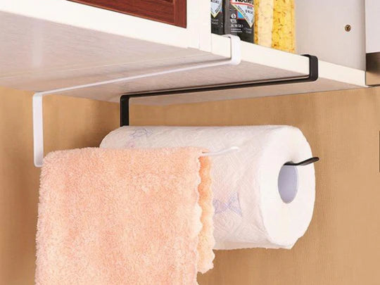 Kitchen Towel Holder Under Shelf