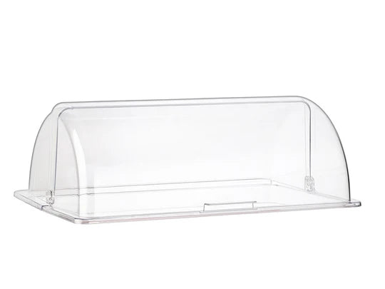 Large Polycarbonate Roll Top Cover GN 1/1