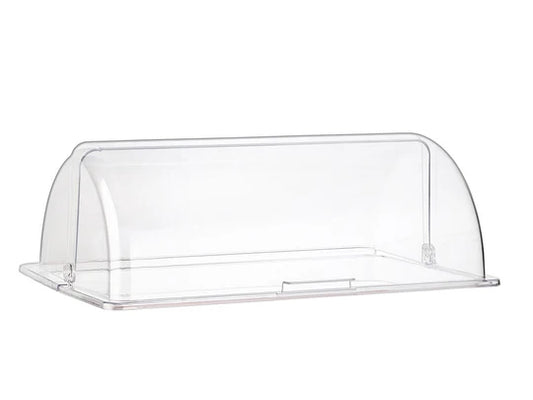 Large Polycarbonate Roll Top Cover GN 1/1