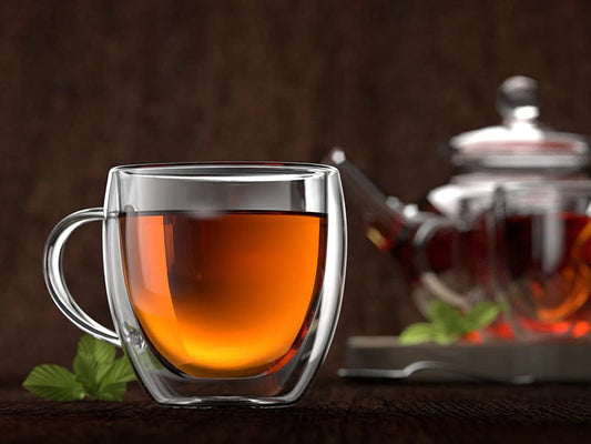 Double Wall Glass Mug 250 ml - 9 cm