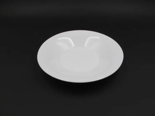 Opal Plain White Deep Plate