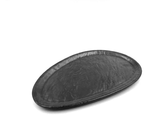 Melamine Irregular Triangle Dish 24.5 cm