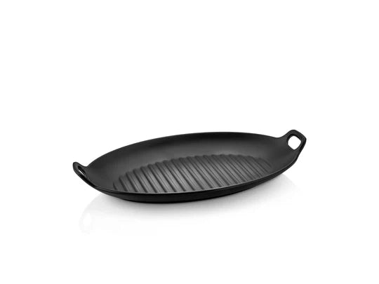 Melamine Oval Plate with Handles 27 cm