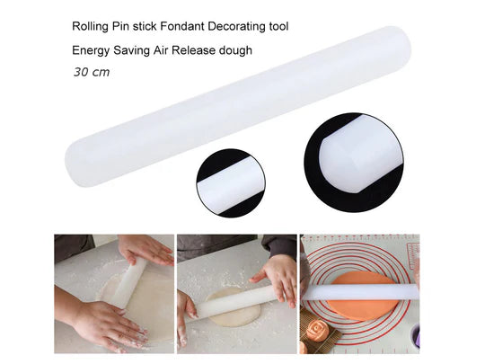 Non-Stick Polyethylene Rolling Pin 30cm