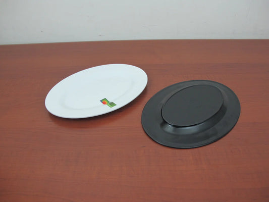 Oval Serving Plate; 10"