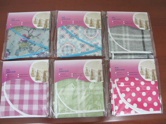 PVC Table Cloth;140x140 cm