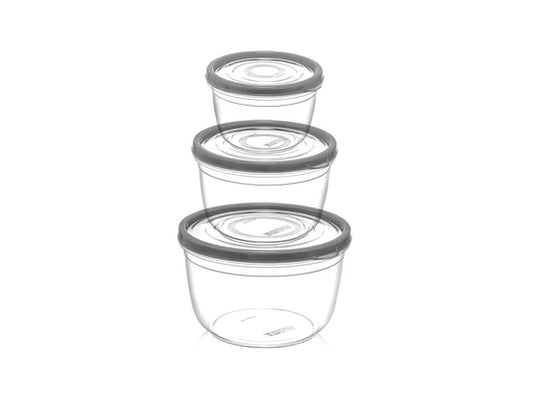 Round Food Storage Set of 3