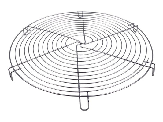 Round chrome Plasted Grill 30 cm