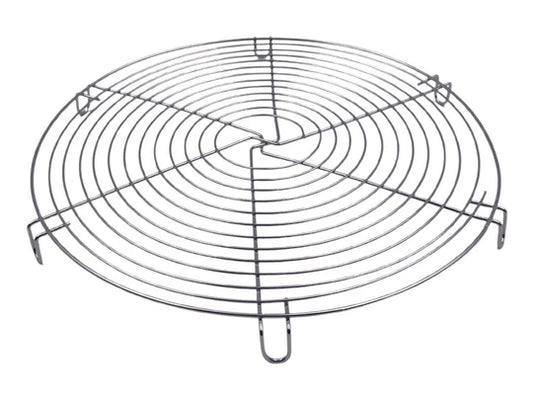 Round chrome Plasted Grill 30 cm