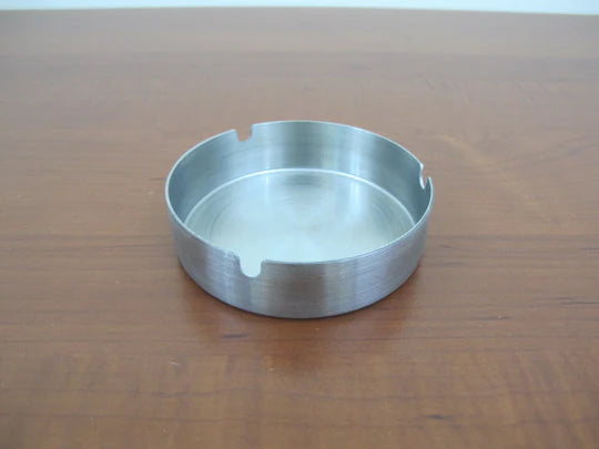 SS Ashtray 10 cm Heavy Gauge