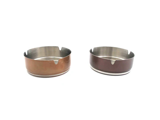 SS Ashtray Copper or Bronze Color