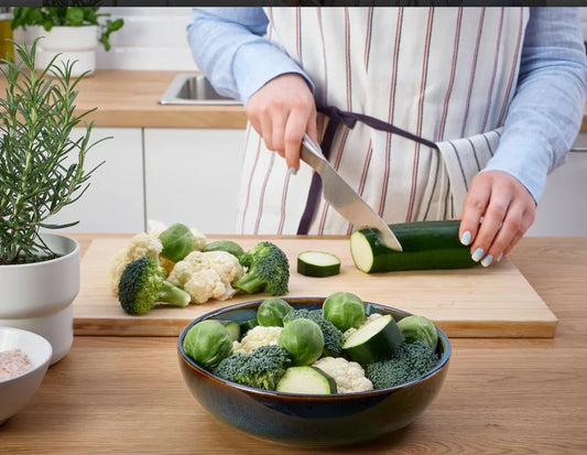 Dosthoff Blue Deep Plate 20 cm - Oven Safe!