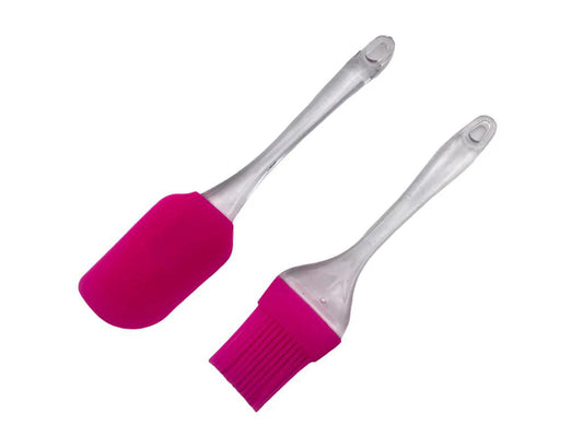 Silicone Basting Brush and Spatula Set