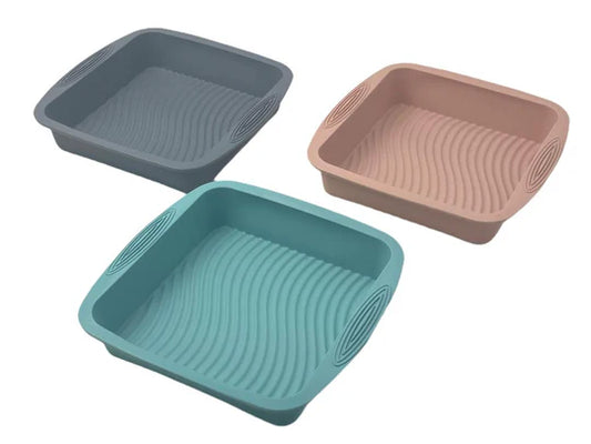 Silicone Squared Cake Mold 26.5x24.5x5.5cm