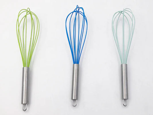 Silicone Stainless Steel Whisk 30 cm