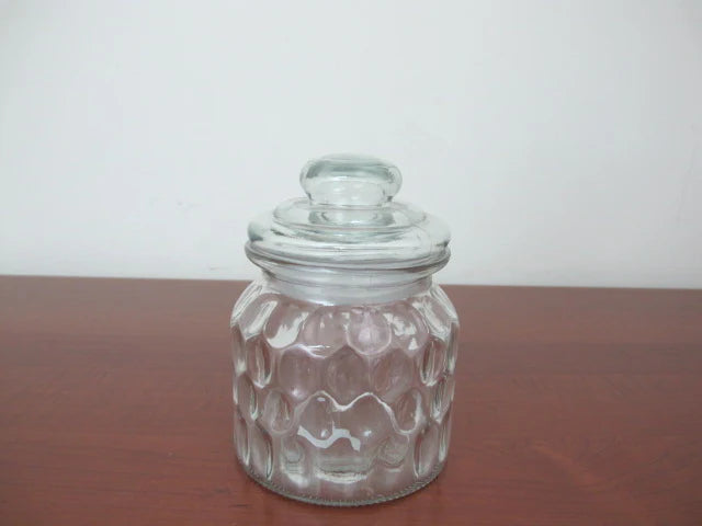 Small Glass Jar Bee Hive Design