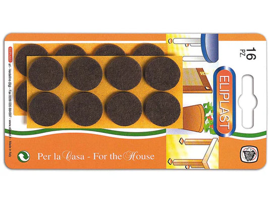 Small Round Sticky Felt x16