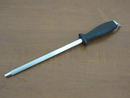 Small round knife sharpening rod